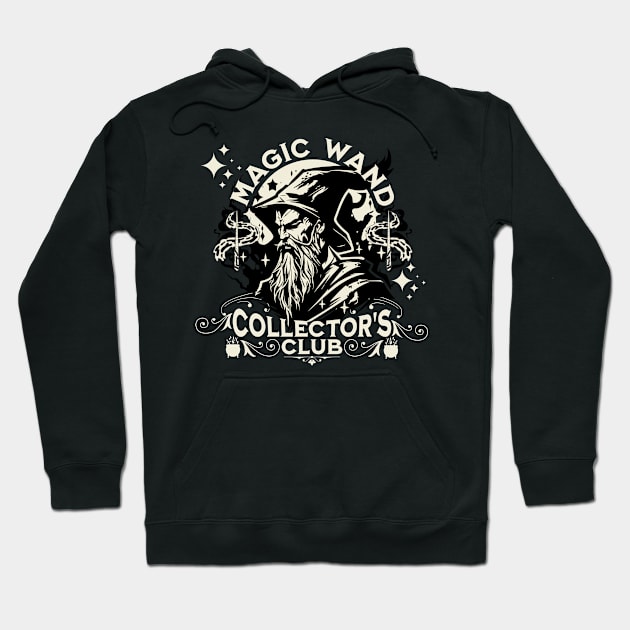 Magic Wand Collector's Club Wizardry Magical Sorcery Fan Hoodie by Joaddo